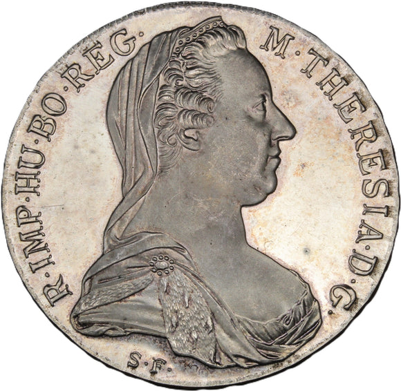 1780 - Austria - 1 Thaler - Restrike