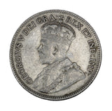 1936 - Canada - 25c - Bar - VF30