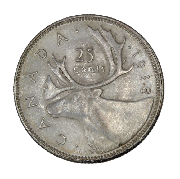 1938 - Canada - 25c - MS62