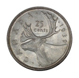 1939 - Canada - 25c - MS63