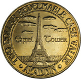 World's 7 Wonders - 2 Dollars - Aladdin - Eiffel Tower
