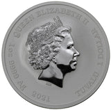 2021 - Tuvalu - 1 Dollar - Pure Silver - 1 oz. Round