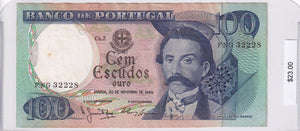 1965 - Portugal - 100 Escudos - FNG 32228