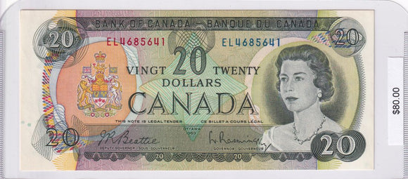 1969 - Canada - 20 Dollars - Beattie / Rasminsky - EL4685641