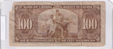 1937 - Canada - 100 Dollars - Gordon / Towers - B/J 2508817