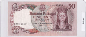 1964 - Portugal - 50 Escudos - CHK 52533