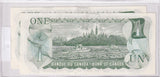 1973 - Canada - 1 Dollar - Crow / Bouey - 2 x Sequence - AMC388110-11