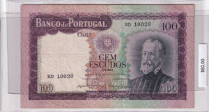 1961 - Portugal - 100 Escudos - RD 10020