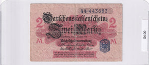 1914 - Germany - 2 Mark - 44 443663