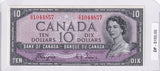 1954 - Canada - Devil's Face - 10 Dollars - Coyne / Towers - C/D 1044857