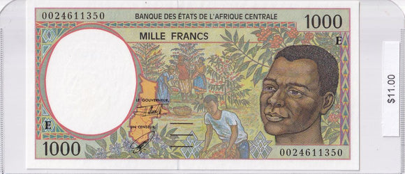 1994 - Central African States - 1000 Francs - 0024611350