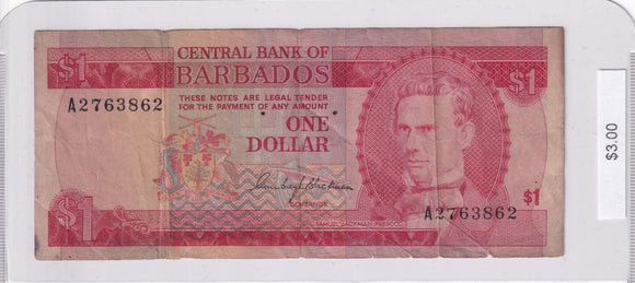 1973 - Barbados - 1 Dollar - A2763862