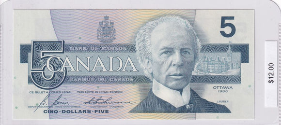 1986 - Canada - 5 Dollars - Bonin / Thiessen - GPP7658656
