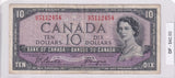 1954 - Canada - Devil's Face - 10 Dollars - Beattie / Coyne - H/D 5112454