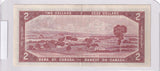 1954 - Canada - 2 Dollars - Beattie / Rasminsky - * B/B 1140723