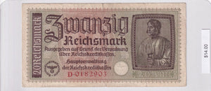 1940 - Germany - 20 Reichsmark - D 0182903