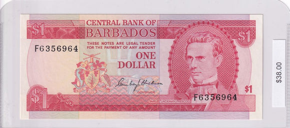 1973 - Barbados - 1 Dollar - F6356964