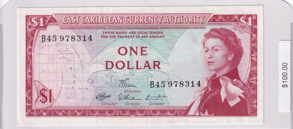 1965 - East Caribbean States - 1 Dollar - B45 978314
