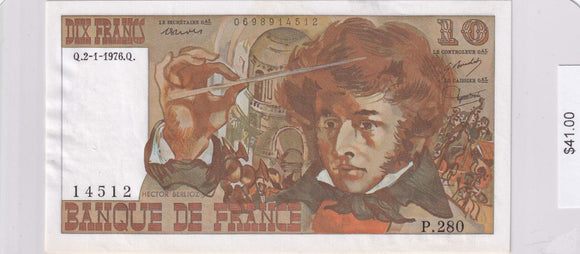 1976 - France - 10 Francs - 0698914512