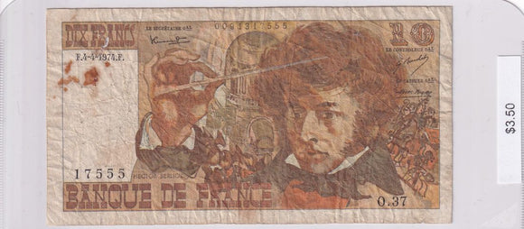 1974 - France - 10 Francs - 0091317555