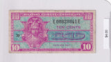 1954 - USA - 10c - Military Payment Certificate - E 00828841 E