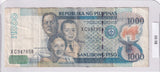 2012 - Philippines - 1000 Piso - XC 947858