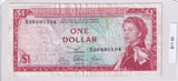 1965 - East Caribbean - 5 Dollars - Signature 6 - B39 095194