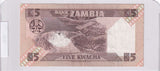 1986 - Zambia - 5 Kwacha - 27/C 559496