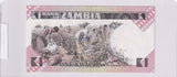 1986 - Zambia - 1 Kwacha - 68/A 435436