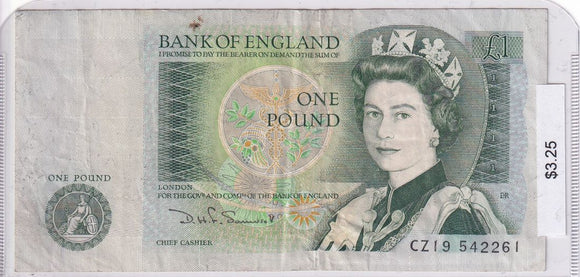 1982 - Great Britain - 1 Pound - CZ19 542261