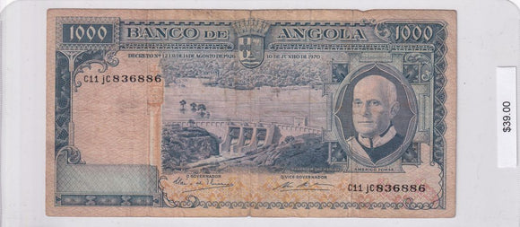 1970 - Angola - 1000 Escudos - C11 jC 836886