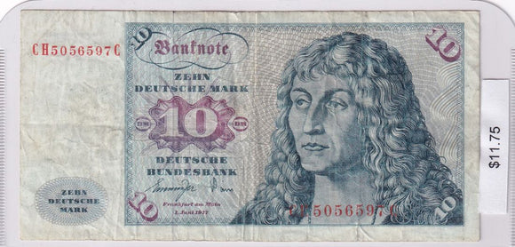 1970 - Germany - 10 Deutsche Mark - CH 5056597 C