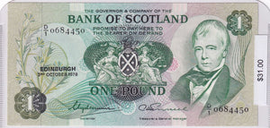 1978 - Scotland - 1 Pound - D/1 0684450