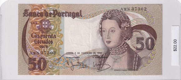 1980 - Portugal - 50 Escudos - AMN 37302