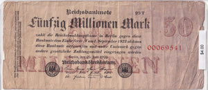 1923 - Germany - 50 Millionen Mark - 00069541