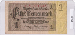 1937 - Germany - 1 Rentenmark - S 51231446