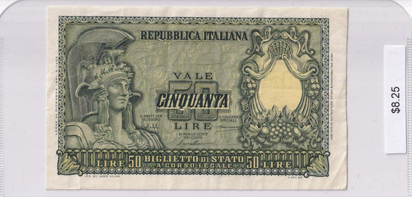 1951 - Italy - 50 Lire - 2880 060196