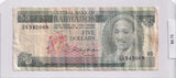 1994 - Barbados - 5 Dollars - G 4345068