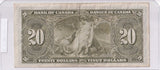 1937 - Canada - 20 Dollars - Gordon / Towers - H/E 0156520