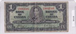 1937 - Canada - 1 Dollar - Coyne / Towers - R/M 5683549