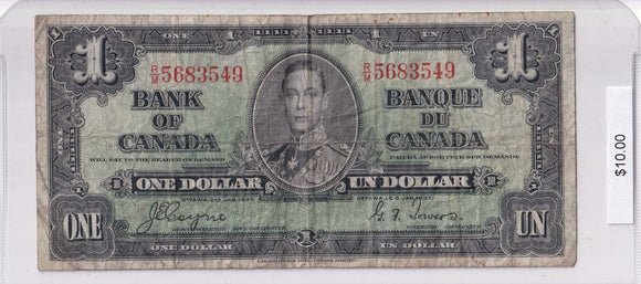1937 - Canada - 1 Dollar - Coyne / Towers - R/M 5683549