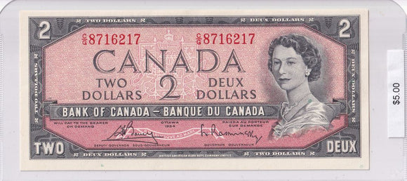 1954 - Canada - 2 Dollars - Bouey / Rasminsky - C/G 8716217