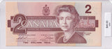 1986 - Canada - 2 Dollars - Thiessen / Crow - Radar - BBK6300036