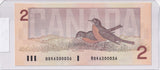 1986 - Canada - 2 Dollars - Thiessen / Crow - Radar - BBK6300036