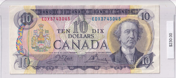 1971 - Canada - 10 Dollars - Crow / Bouey - EDX3743045