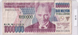 1970 - Turkey - 1000000 Lira - H 86971926
