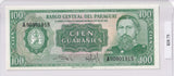 1952 - Paraguay - 100 Guaranies - A 90901915