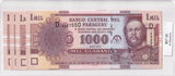 2005 - Paraguay - 1000 Guaranies - 4x Sequence -  D 19927550, D 19927551, D 19927552, D 19927553