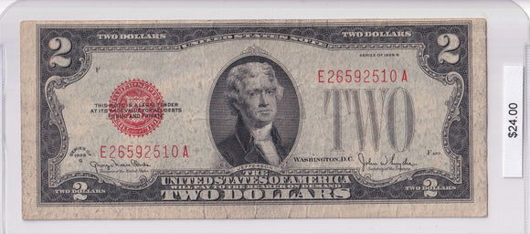 1928 - USA - $2 - E26592510 A