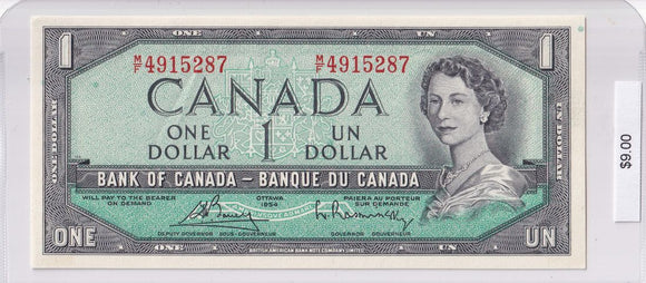 1954 - Canada - 1 Dollar - Bouey / Rasminsky - M/F 4915287